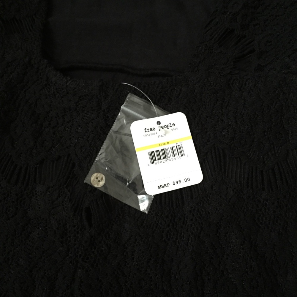 [XS/M] Free People Daydream Bodycon lace dress - Picture 4 of 8